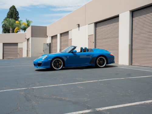 2011 Porsche Speedster in Pure Blue — Strada Nera San Diego