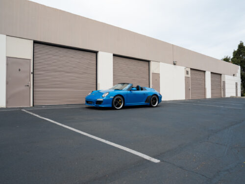 2011 Porsche Speedster in Pure Blue — Strada Nera San Diego