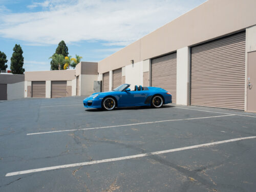 2011 Porsche Speedster in Pure Blue — Strada Nera San Diego