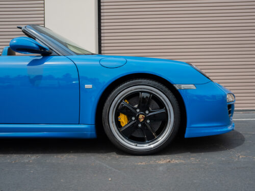2011 Porsche Speedster in Pure Blue — Strada Nera San Diego