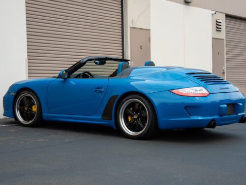 2011 Porsche Speedster in Pure Blue — Strada Nera San Diego