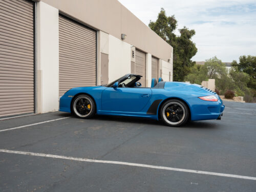 2011 Porsche Speedster in Pure Blue — Strada Nera San Diego
