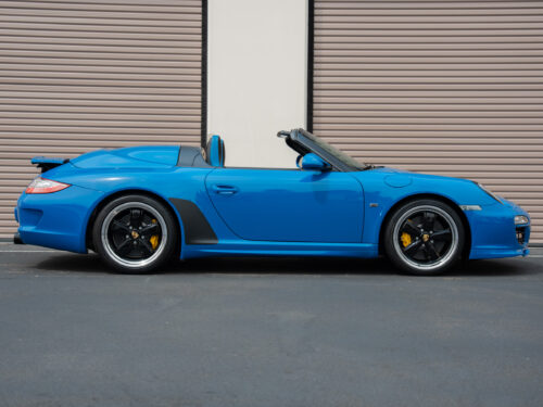 2011 Porsche Speedster in Pure Blue — Strada Nera San Diego