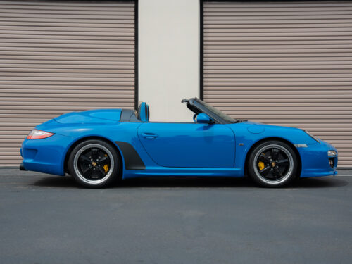 2011 Porsche Speedster in Pure Blue — Strada Nera San Diego