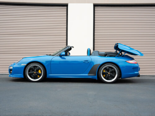 2011 Porsche Speedster in Pure Blue — Strada Nera San Diego
