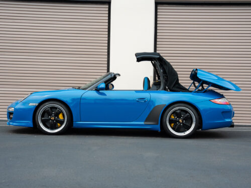2011 Porsche Speedster in Pure Blue — Strada Nera San Diego