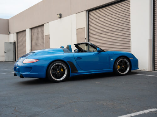2011 Porsche Speedster in Pure Blue — Strada Nera San Diego