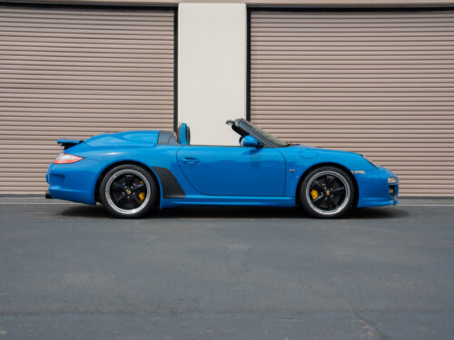 2011 Porsche Speedster in Pure Blue — Strada Nera San Diego