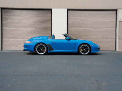 2011 Porsche Speedster in Pure Blue — Strada Nera San Diego