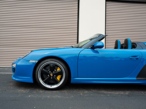 2011 Porsche Speedster in Pure Blue — Strada Nera San Diego