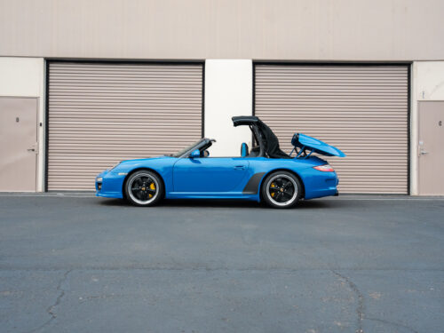 2011 Porsche Speedster in Pure Blue — Strada Nera San Diego