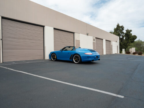2011 Porsche Speedster in Pure Blue — Strada Nera San Diego