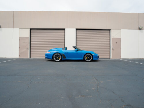 2011 Porsche Speedster in Pure Blue — Strada Nera San Diego