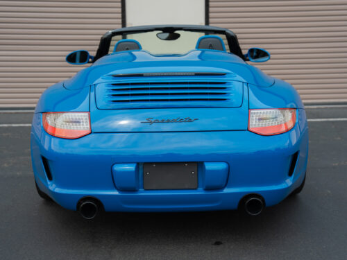 2011 Porsche Speedster in Pure Blue — Strada Nera San Diego