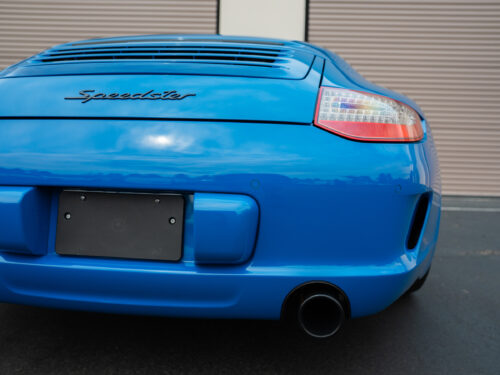 2011 Porsche Speedster in Pure Blue — Strada Nera San Diego