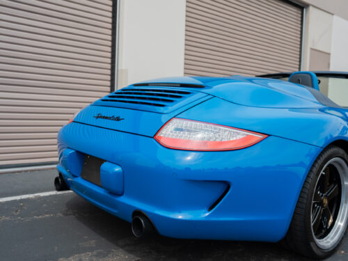 2011 Porsche Speedster in Pure Blue — Strada Nera San Diego
