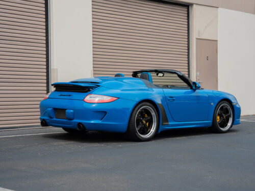 2011 Porsche Speedster in Pure Blue — Strada Nera San Diego