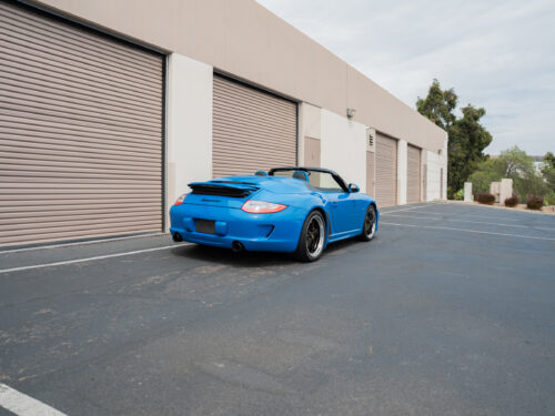 2011 Porsche Speedster in Pure Blue — Strada Nera San Diego