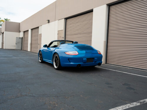 2011 Porsche Speedster in Pure Blue — Strada Nera San Diego
