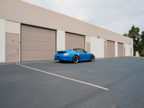 2011 Porsche Speedster in Pure Blue — Strada Nera San Diego