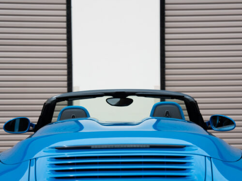 2011 Porsche Speedster in Pure Blue — Strada Nera San Diego