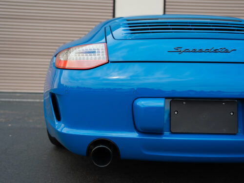 2011 Porsche Speedster in Pure Blue — Strada Nera San Diego
