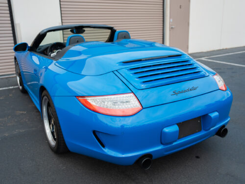 2011 Porsche Speedster in Pure Blue — Strada Nera San Diego