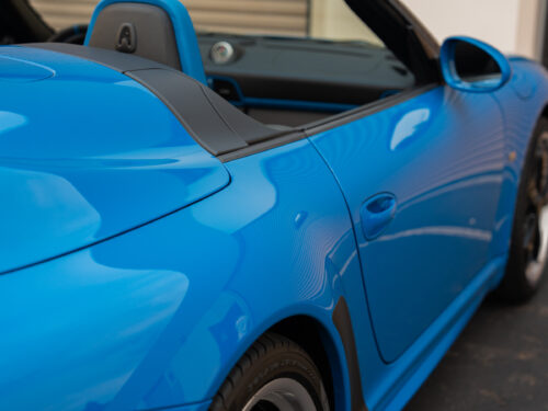 2011 Porsche Speedster in Pure Blue — Strada Nera San Diego