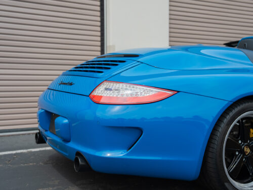 2011 Porsche Speedster in Pure Blue — Strada Nera San Diego