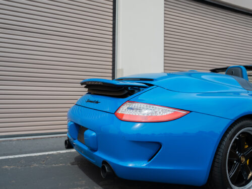 2011 Porsche Speedster in Pure Blue — Strada Nera San Diego