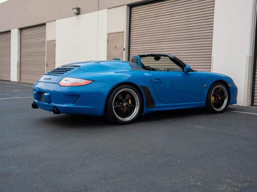 2011 Porsche Speedster in Pure Blue — Strada Nera San Diego