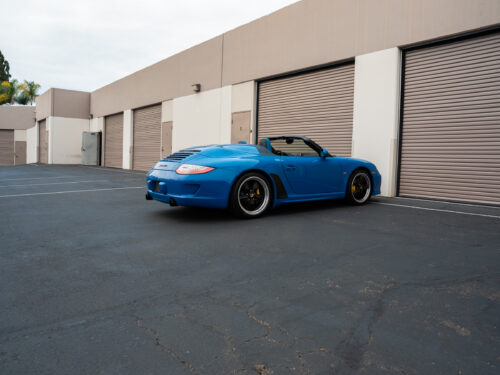2011 Porsche Speedster in Pure Blue — Strada Nera San Diego