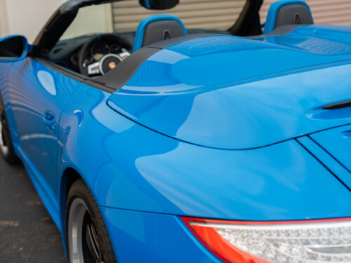 2011 Porsche Speedster in Pure Blue — Strada Nera San Diego