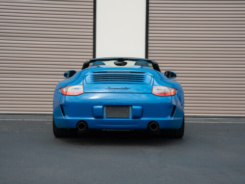 2011 Porsche Speedster in Pure Blue — Strada Nera San Diego