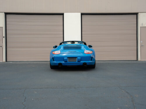 2011 Porsche Speedster in Pure Blue — Strada Nera San Diego
