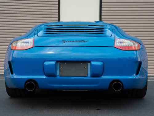 2011 Porsche Speedster in Pure Blue — Strada Nera San Diego