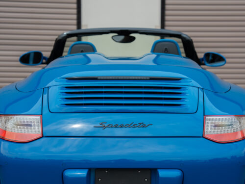 2011 Porsche Speedster in Pure Blue — Strada Nera San Diego