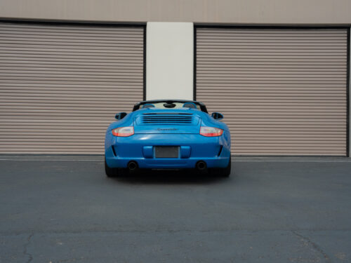 2011 Porsche Speedster in Pure Blue — Strada Nera San Diego
