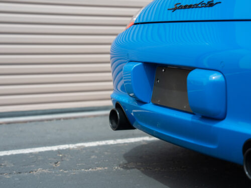 2011 Porsche Speedster in Pure Blue — Strada Nera San Diego