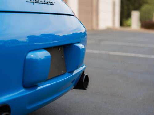 2011 Porsche Speedster in Pure Blue — Strada Nera San Diego
