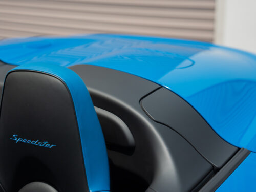 2011 Porsche Speedster in Pure Blue — Strada Nera San Diego