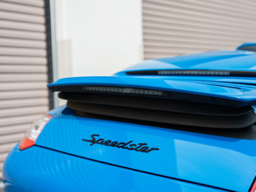 2011 Porsche Speedster in Pure Blue — Strada Nera San Diego