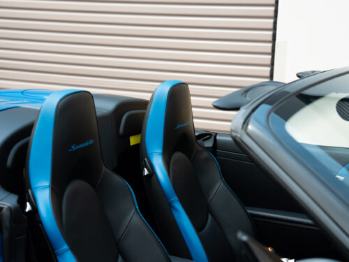2011 Porsche Speedster in Pure Blue — Strada Nera San Diego