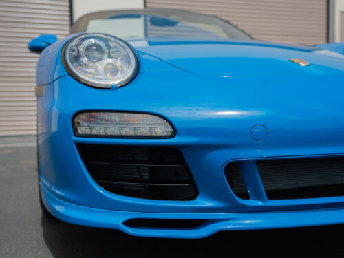 2011 Porsche Speedster in Pure Blue — Strada Nera San Diego
