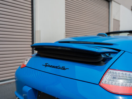 2011 Porsche Speedster in Pure Blue — Strada Nera San Diego