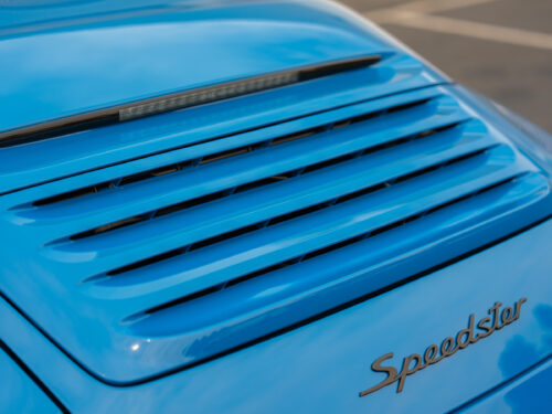 2011 Porsche Speedster in Pure Blue — Strada Nera San Diego