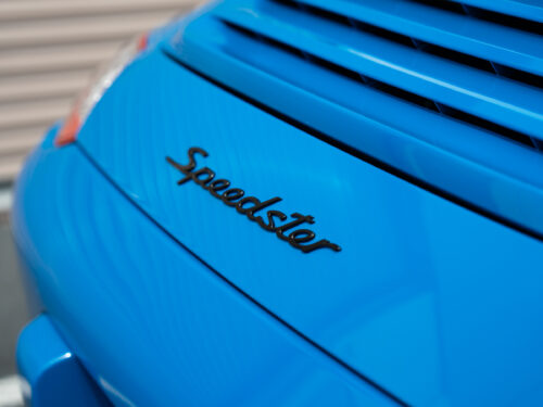 2011 Porsche Speedster in Pure Blue — Strada Nera San Diego