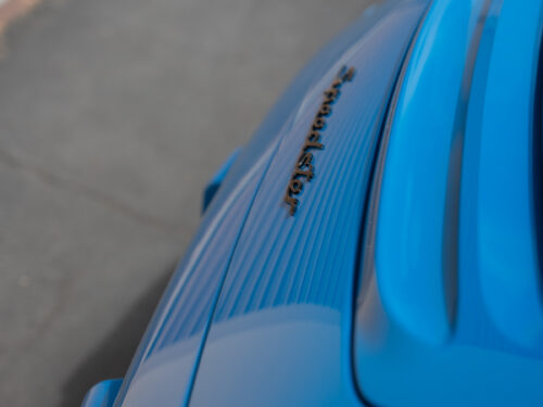 2011 Porsche Speedster in Pure Blue — Strada Nera San Diego