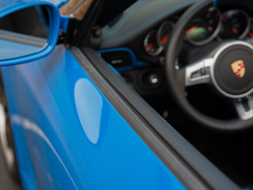 2011 Porsche Speedster in Pure Blue — Strada Nera San Diego