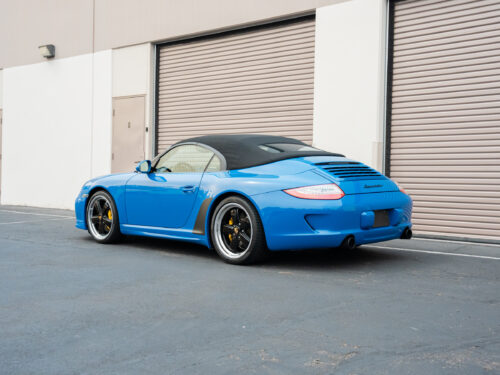 2011 Porsche Speedster in Pure Blue — Strada Nera San Diego